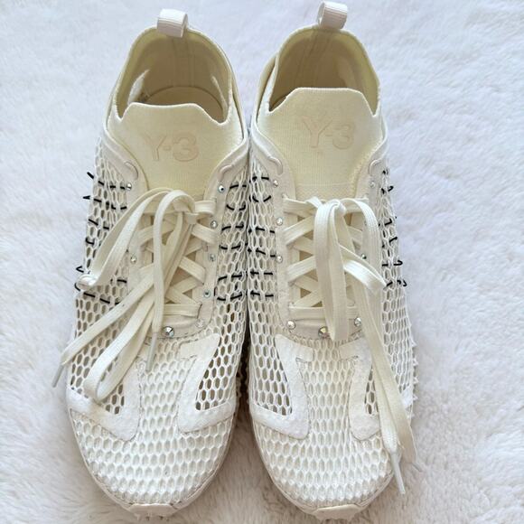 Yohji Yamamoto women white sneakers size 7.5 US Retail 380$